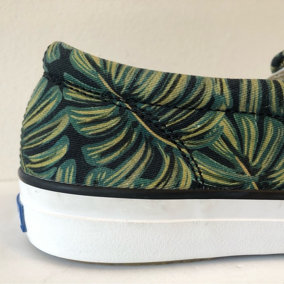 Keds X Rifle Paper Co. Anchor Slip On Paper Palms Sneakers - Picture 5 of 12